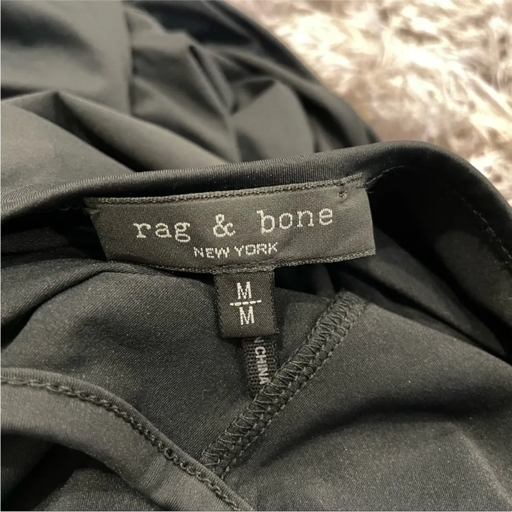 rag & bone Rosa Wrap Front Sleeveless Dress Medium M - Image 9