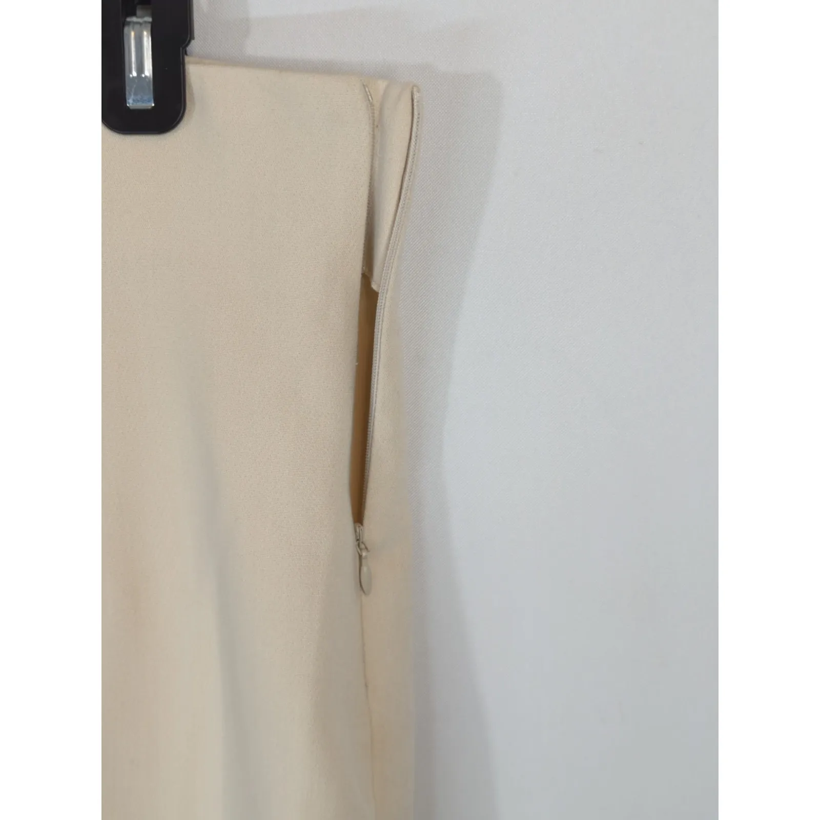 Zara Cream Trousers Pants Women's Large Cream High Waist Culottes Neutral Work - Image 4