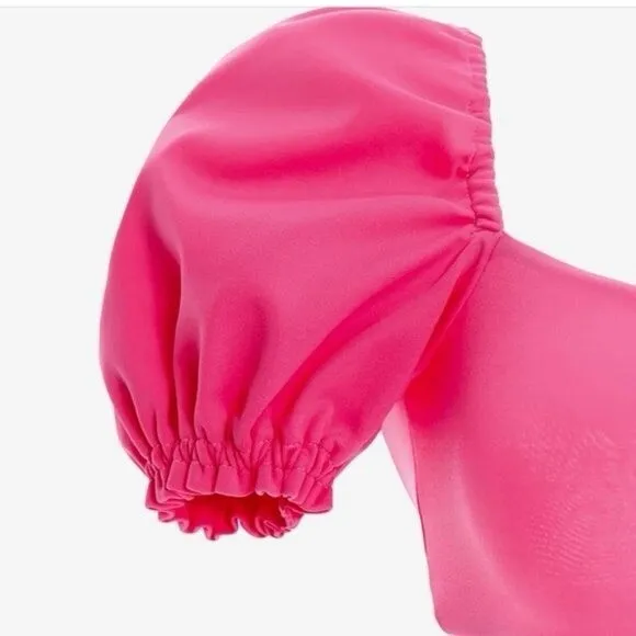 AGUA BENDITA Romina Luau Bikini Top in Fuchsia - Image 6