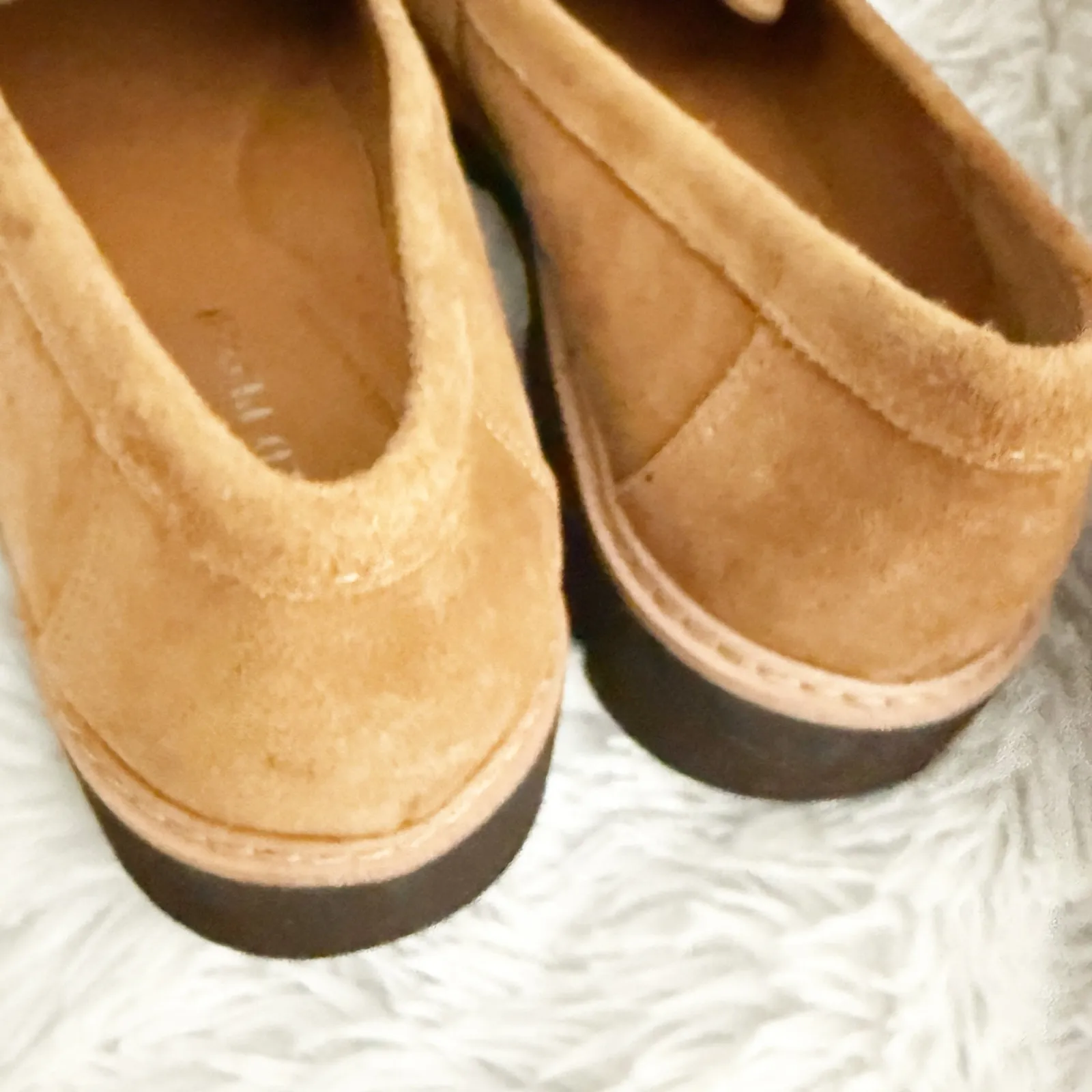 DONALD PLINER | Helio Saddle Brown Suede Leather Lug Sole Loafers Metal Bar | 11 - Image 5