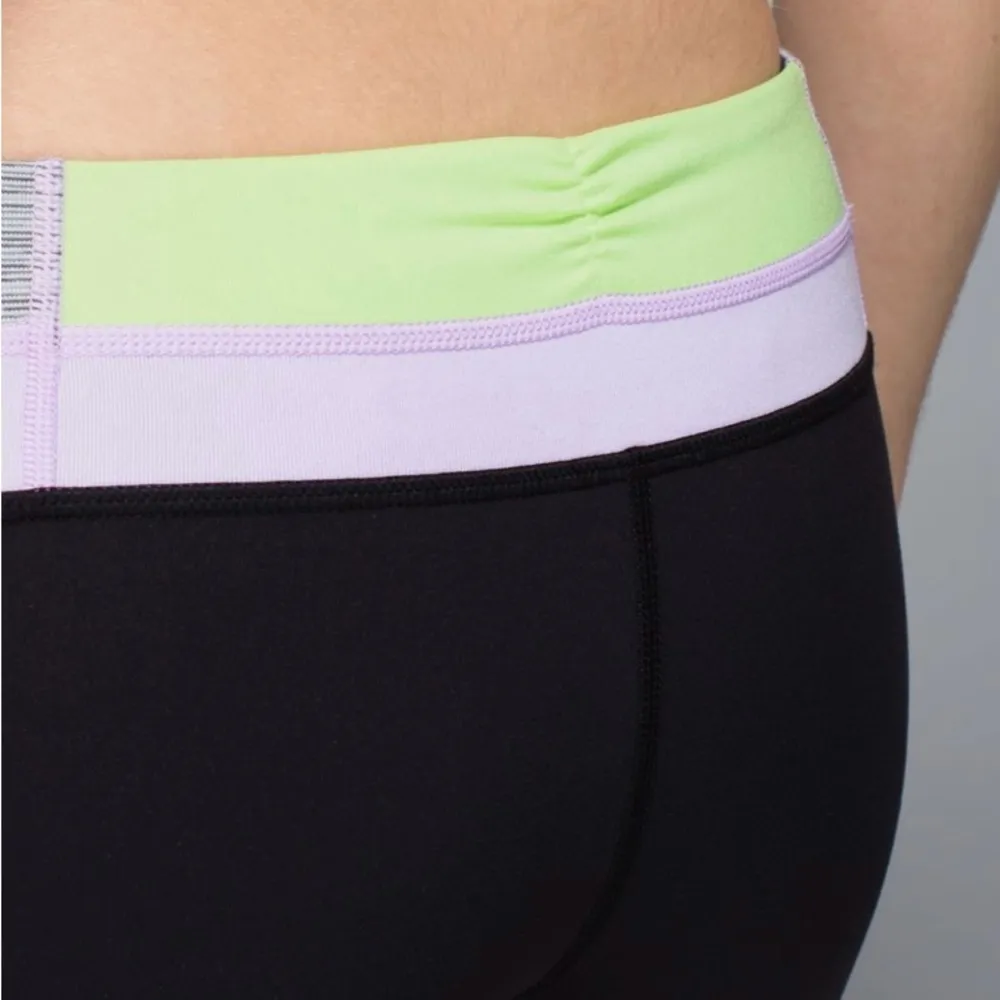 Lululemon Gather & Grow Crop Pants Size 6 Like new $78 FULL ON LUON Colorblock - Image 6