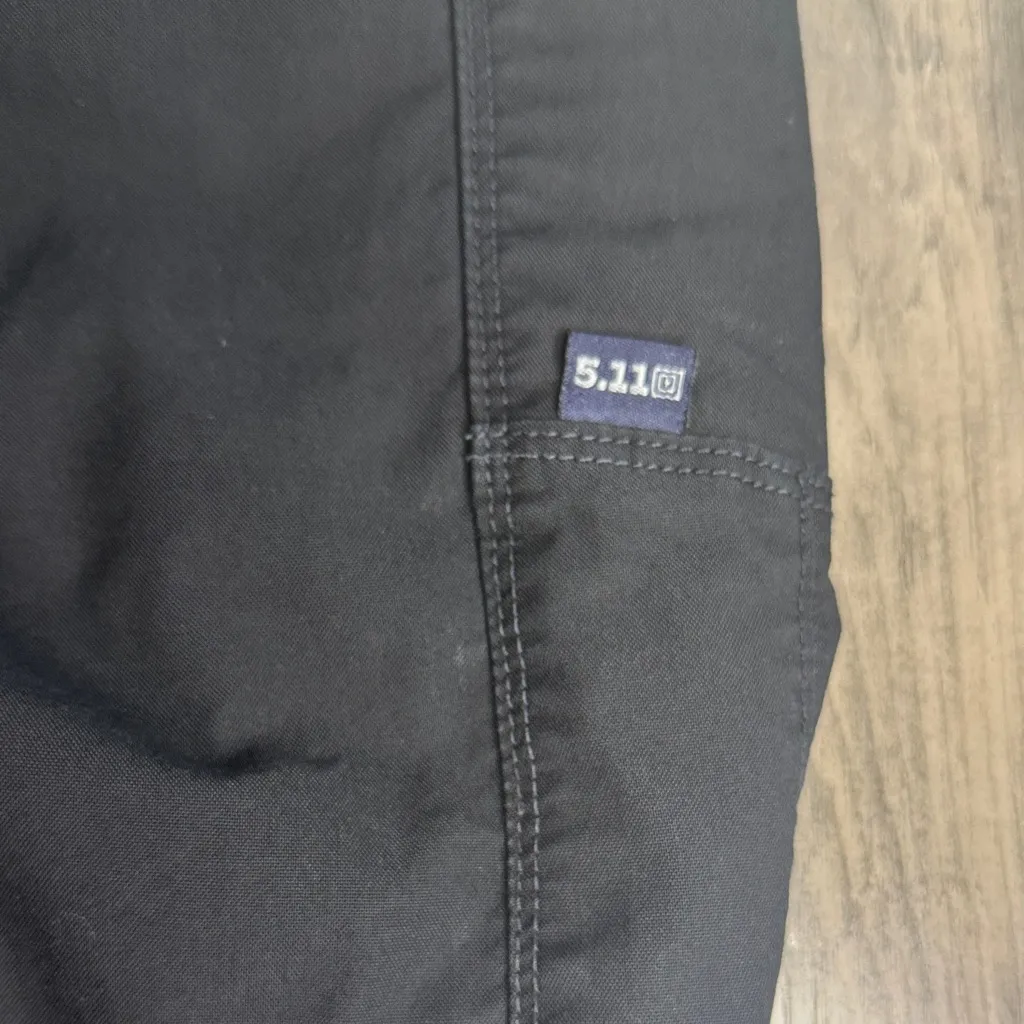 5.11  Tactical Black Cargo Pants - Image 7