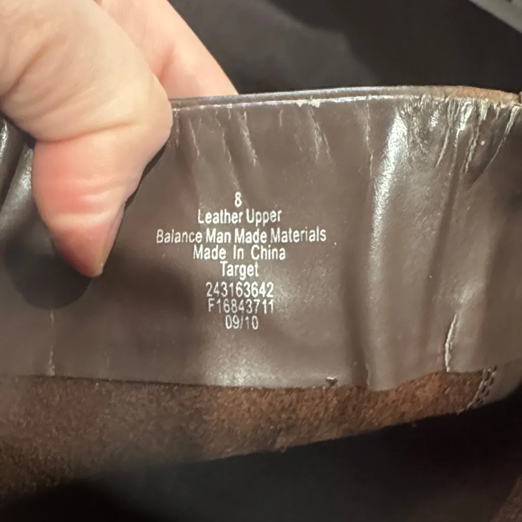 Xhilaration Leather Riding Boots - Image 3