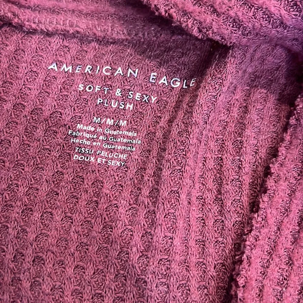 AE waffle soft & sexy shirt - Image 3