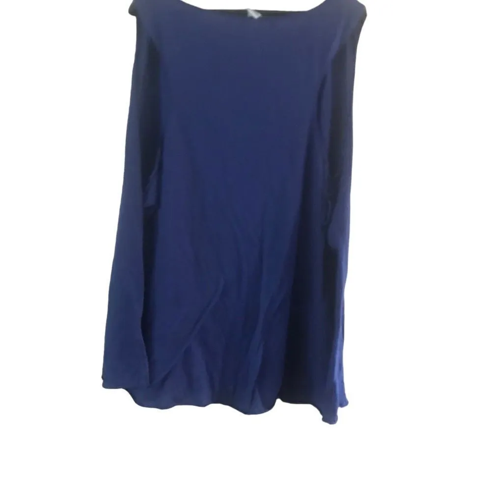 American Rag Blue Tank Top Women's Size 3X - Image 8