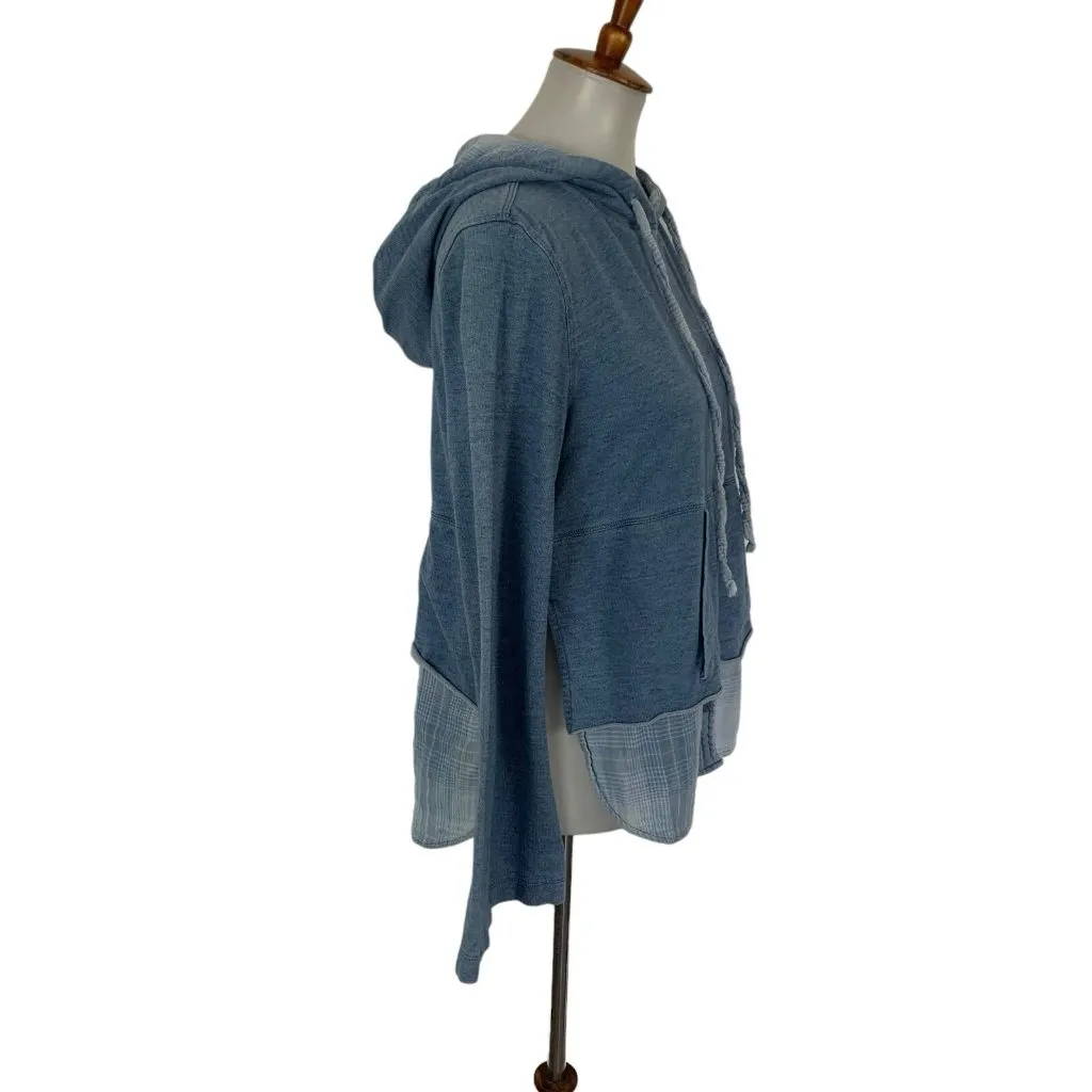 Cloth And Stone Hoodie Blue‎ Small Womens Casual Cozy Layering - Image 4