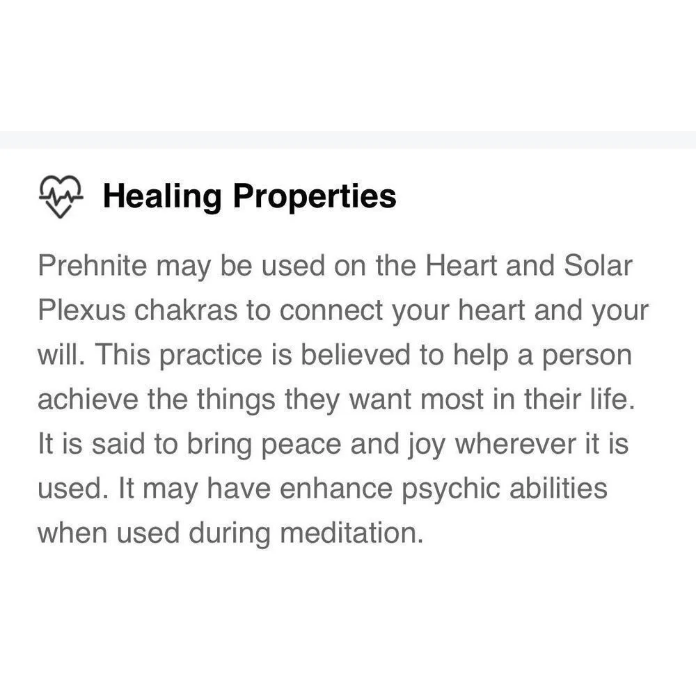 Prehnite silver pendant necklace - Image 11