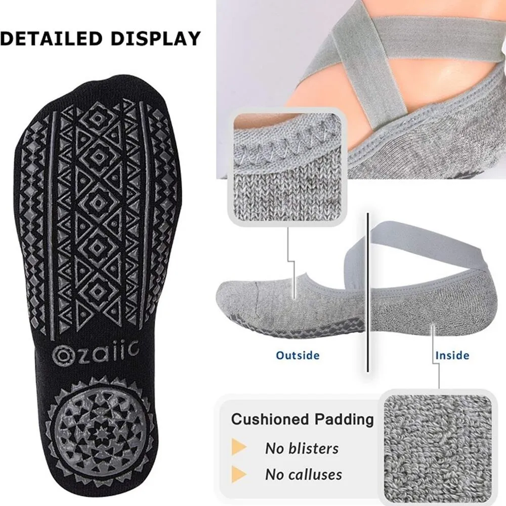 Ozaiic Yoga Socks for Women Non - Image 8