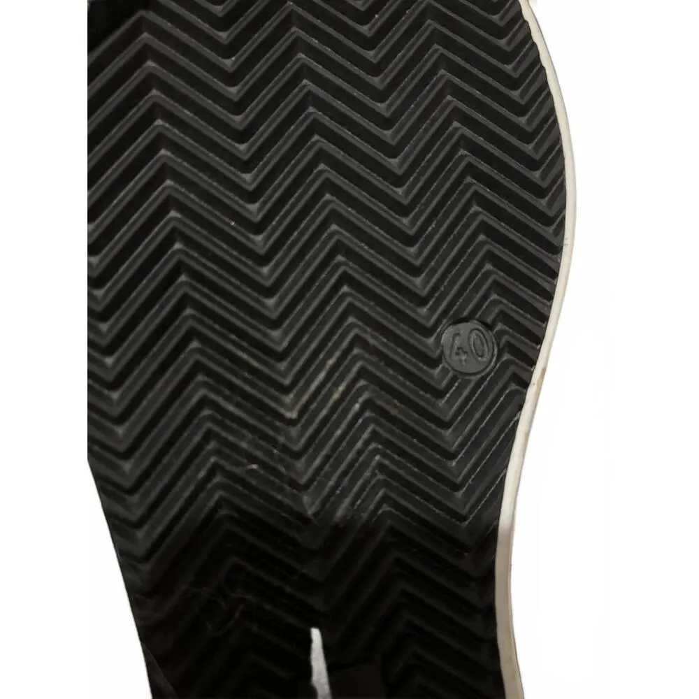 NWOT Furla Suede Slip-On Shoes with Zipper - Image 6