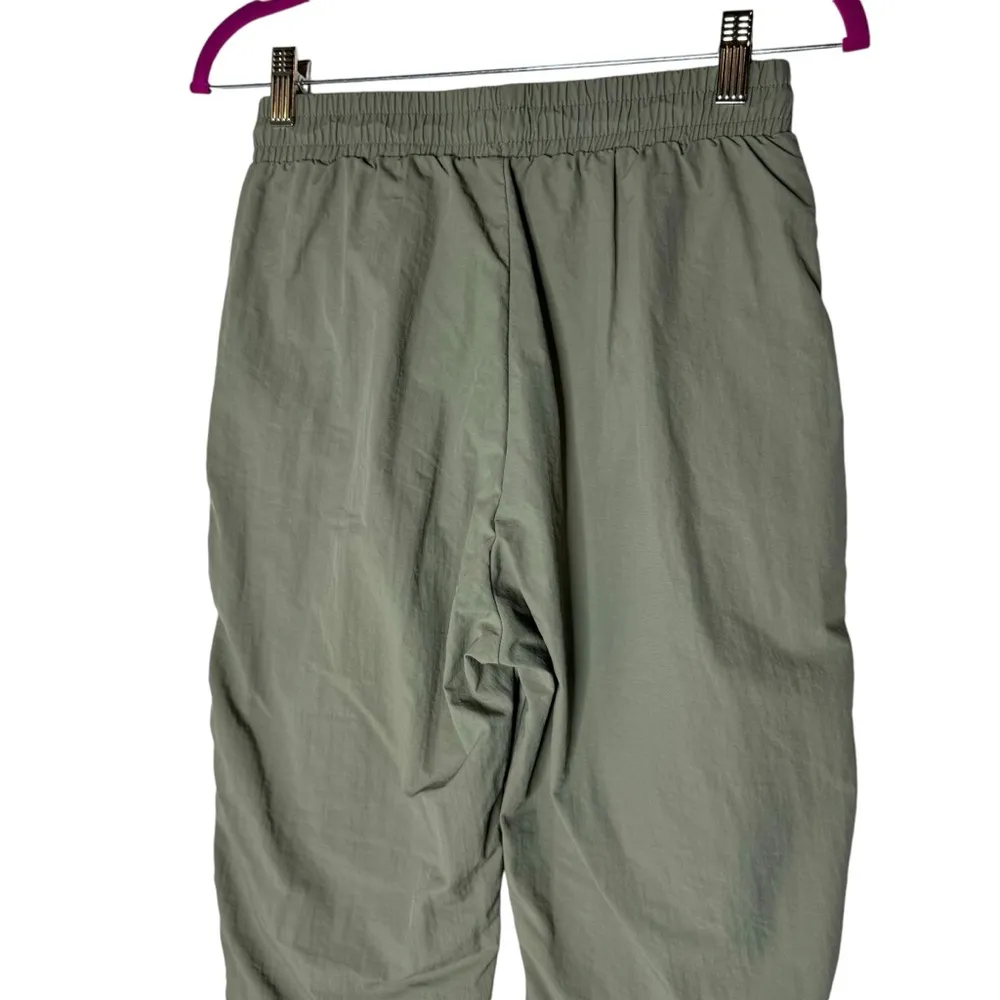 Wilo the Label Parachute Pants in Sage Green XS - Image 3