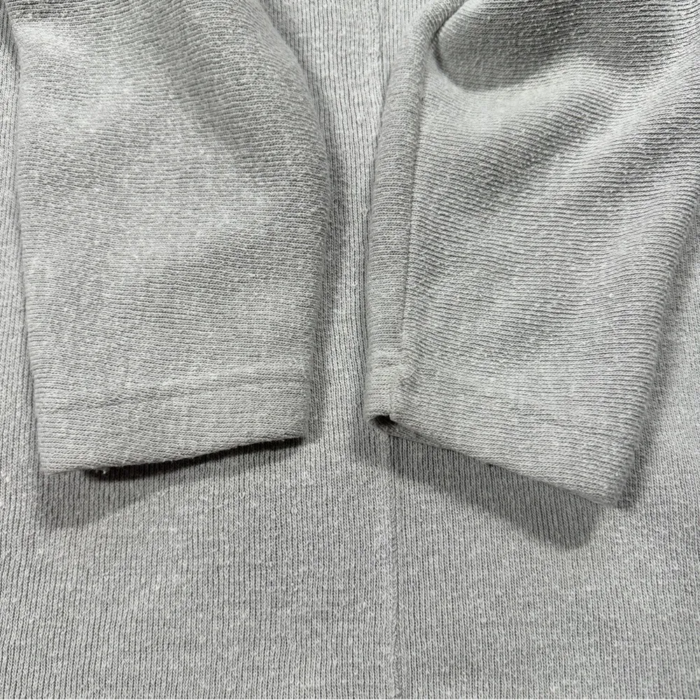 Free People Long Sleeve Hooded Sweater Cardigan Oversized in Light Gray XS/S - Image 8