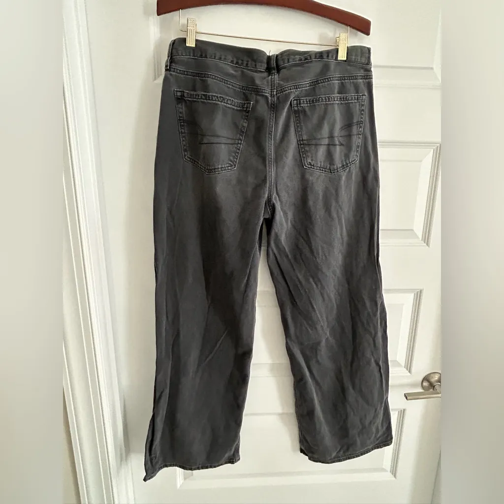 American Eagle Low Rise Skater Jeans Gray Size 14 - Image 7