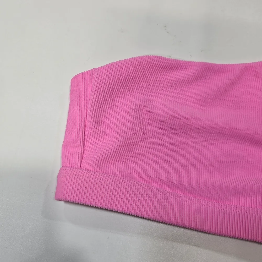 BEACH RIOT Ella Sports Bra in Prism Pink - Image 3