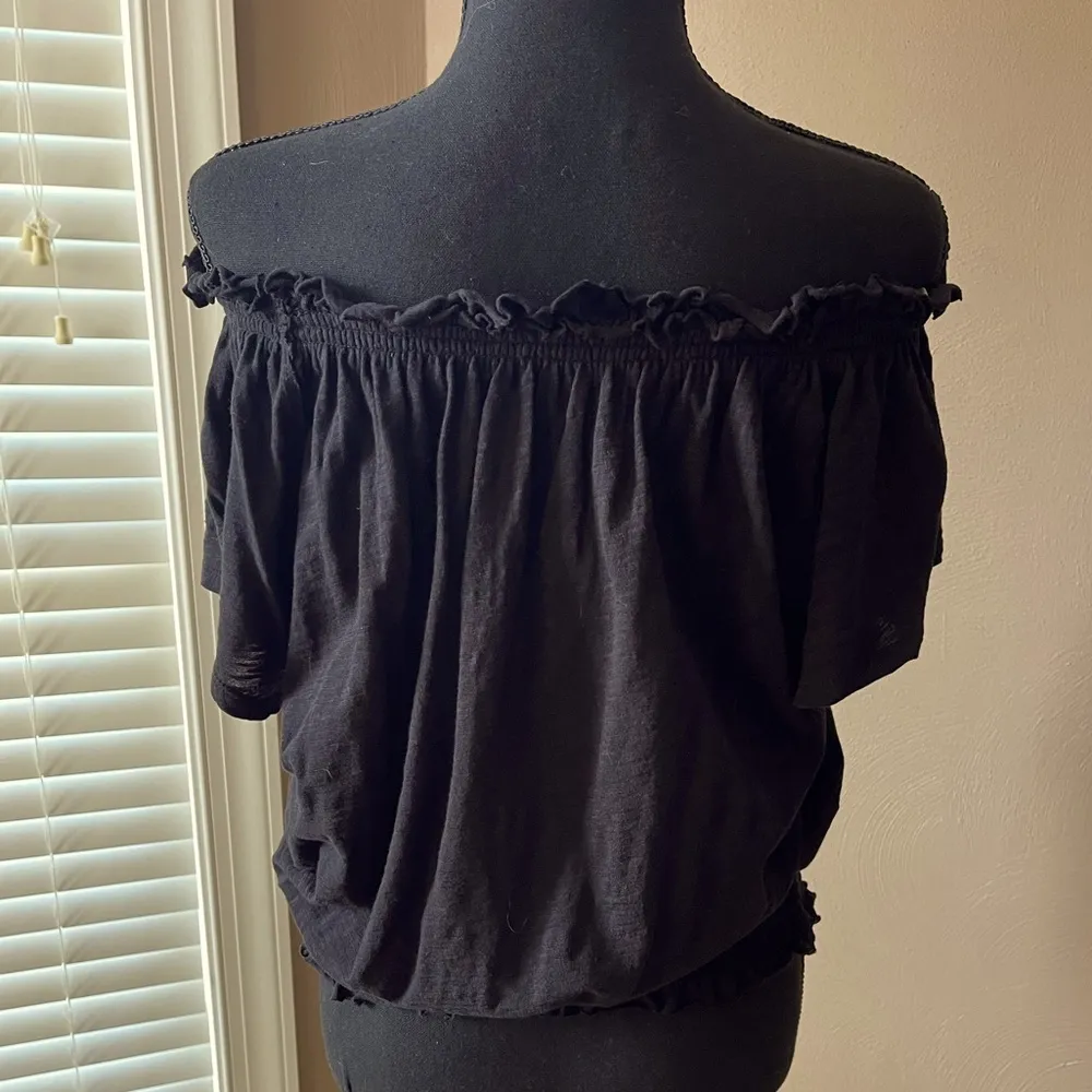Women’s Top in Black Cotton. NWT - Image 3