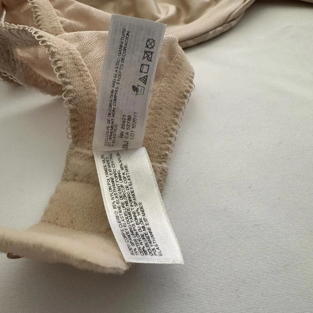 Wacoal Awareness 38C Nude Beige Underwire Bra 85567 Full Coverage - Image 8