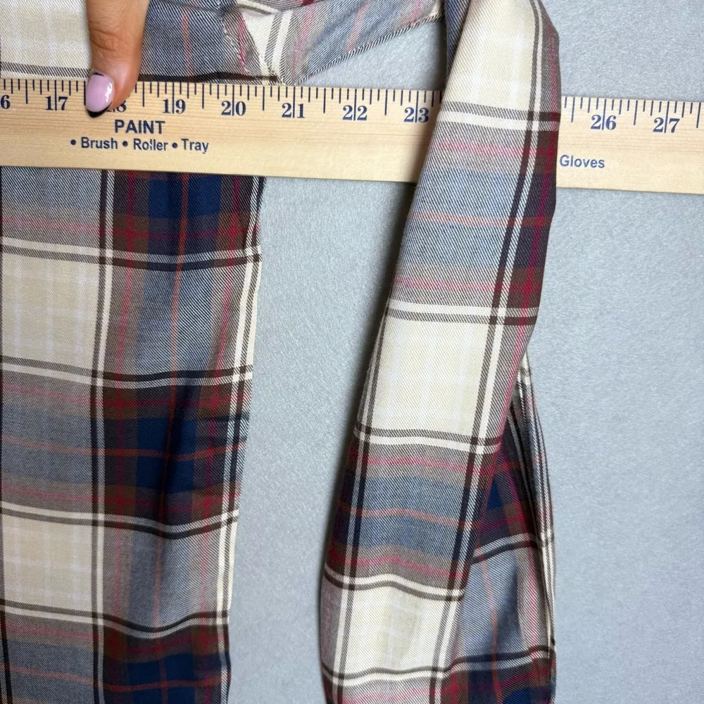 Brand New WeWoreWhat Plaid Boyfriend Button Down Shirt size XXS/XS NWT - Image 10