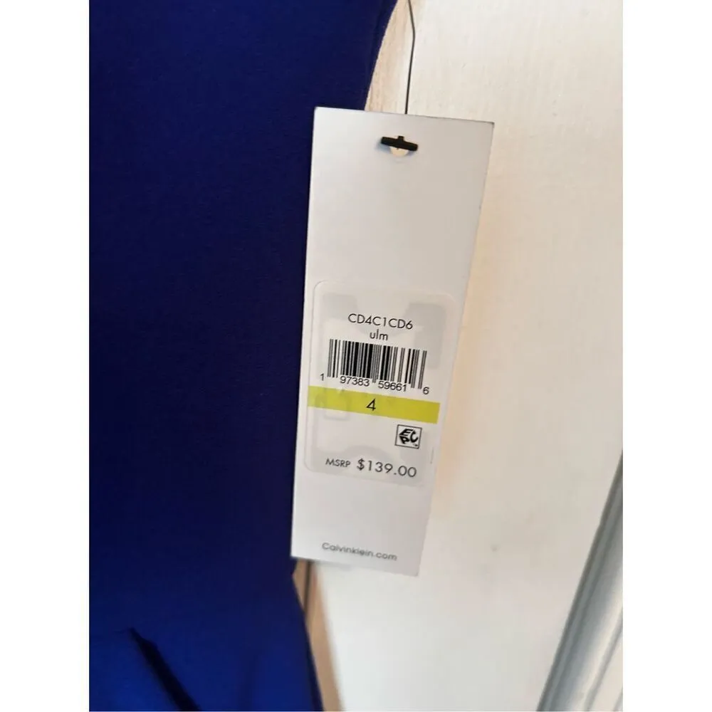 Calvin Klein pants suit, sexy, classy ankle with pockets no sleeves new with tag - Image 3