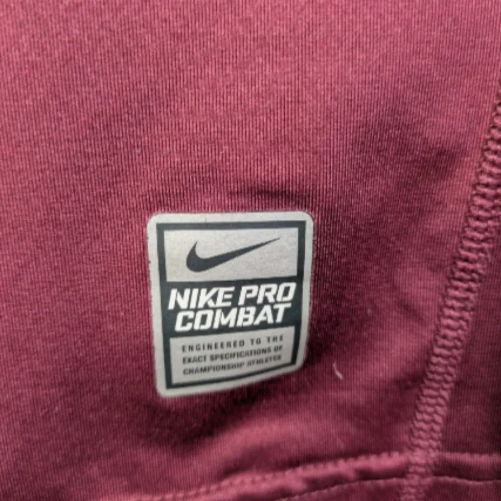 Nike Pro Combat Shirt Women XS Dri-Fit Fitted Short Sleeve Minnesota Gophers - Image 3