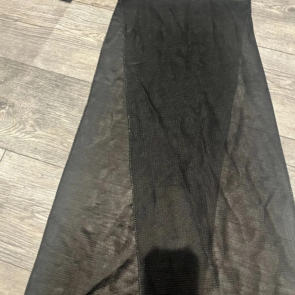 Black and Sequins Fancy Wrap for Over Dress - Image 2