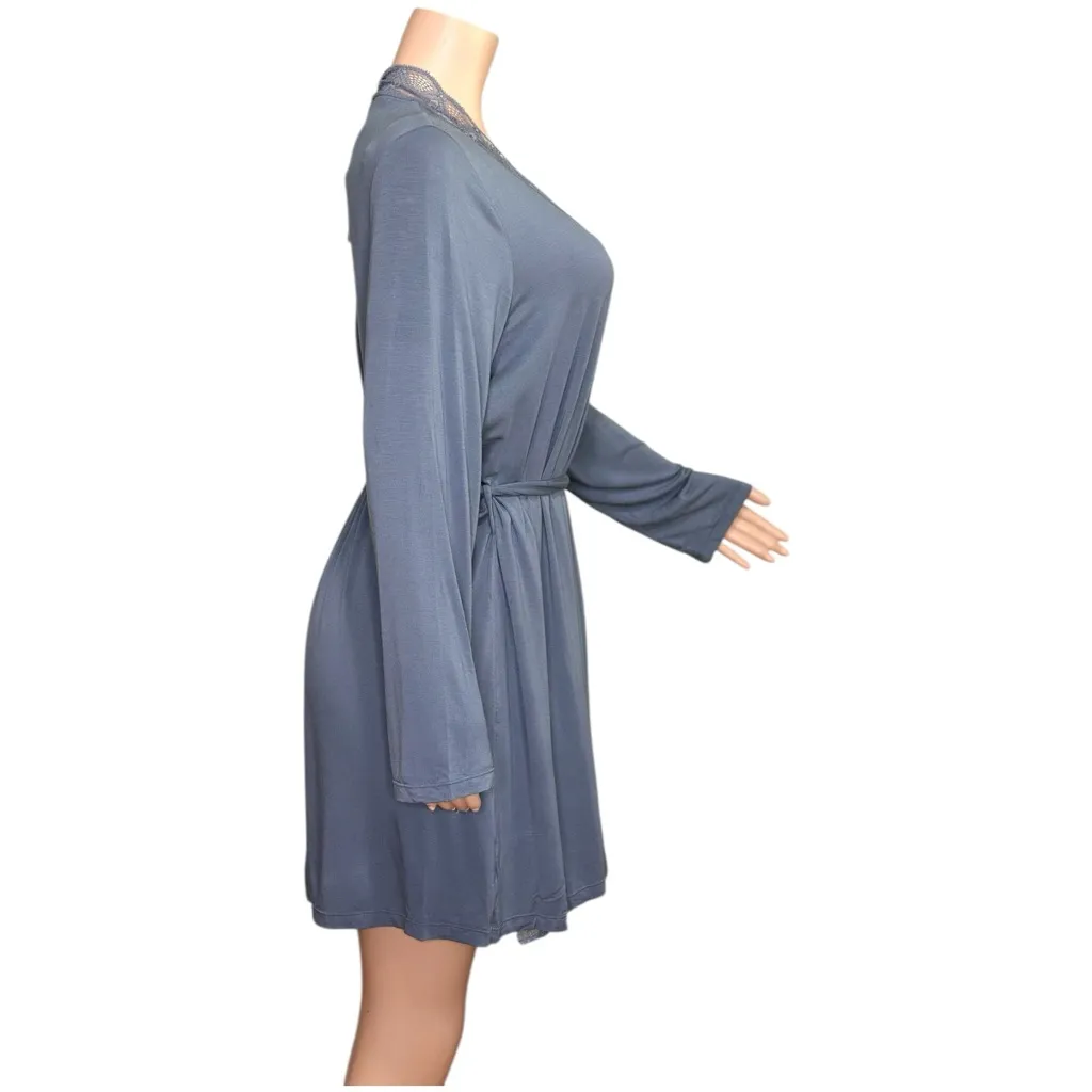 Eberjay EBERJEY Georgina Tencel Modal Robe,Peppercorn, Medium - Image 7