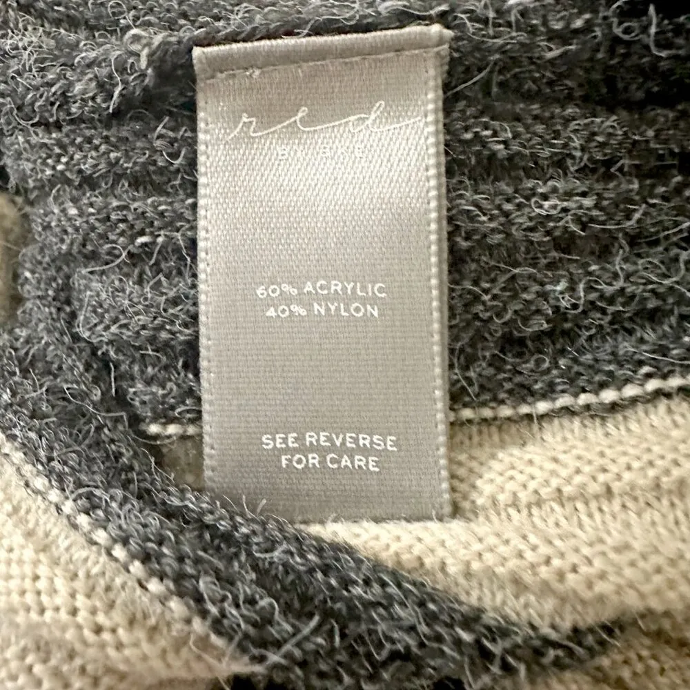 Red by BKE Striped Mock Neck Top - Image 6