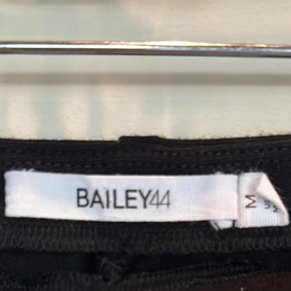 Bailey 44 Black  Asymmetrical Pencil Skirt - Image 3