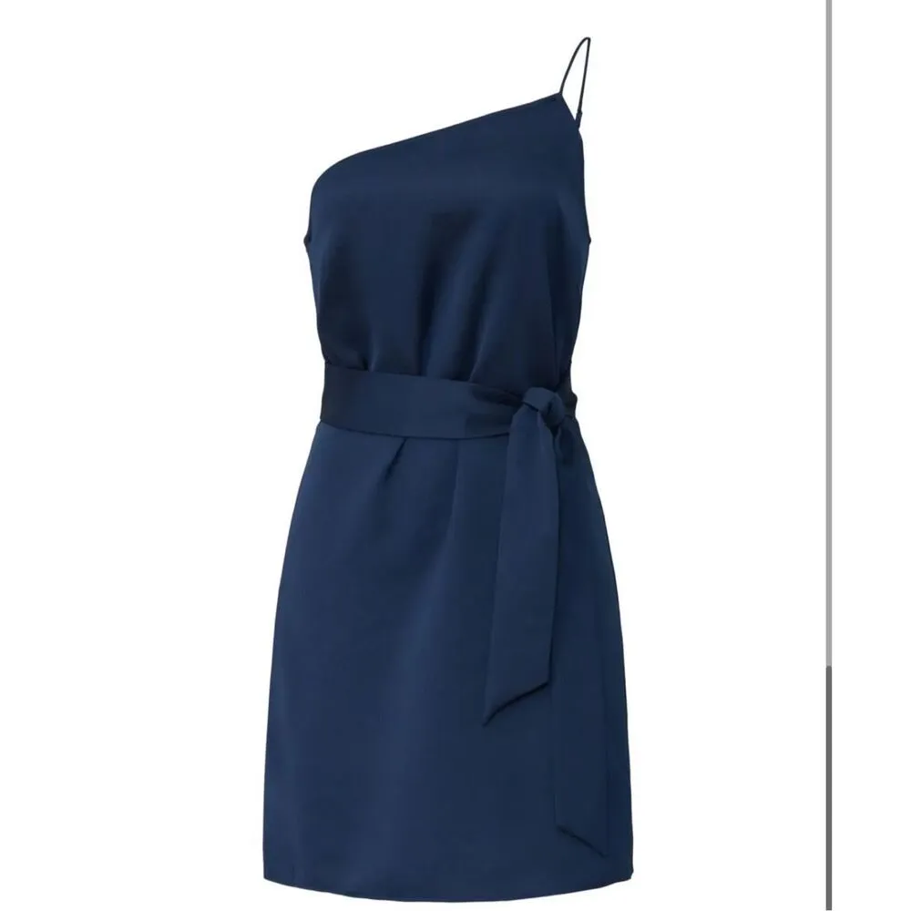 Marissa Webb One Shoulder Tie Dress 0 Rent the runway preloved $280 - Image 6