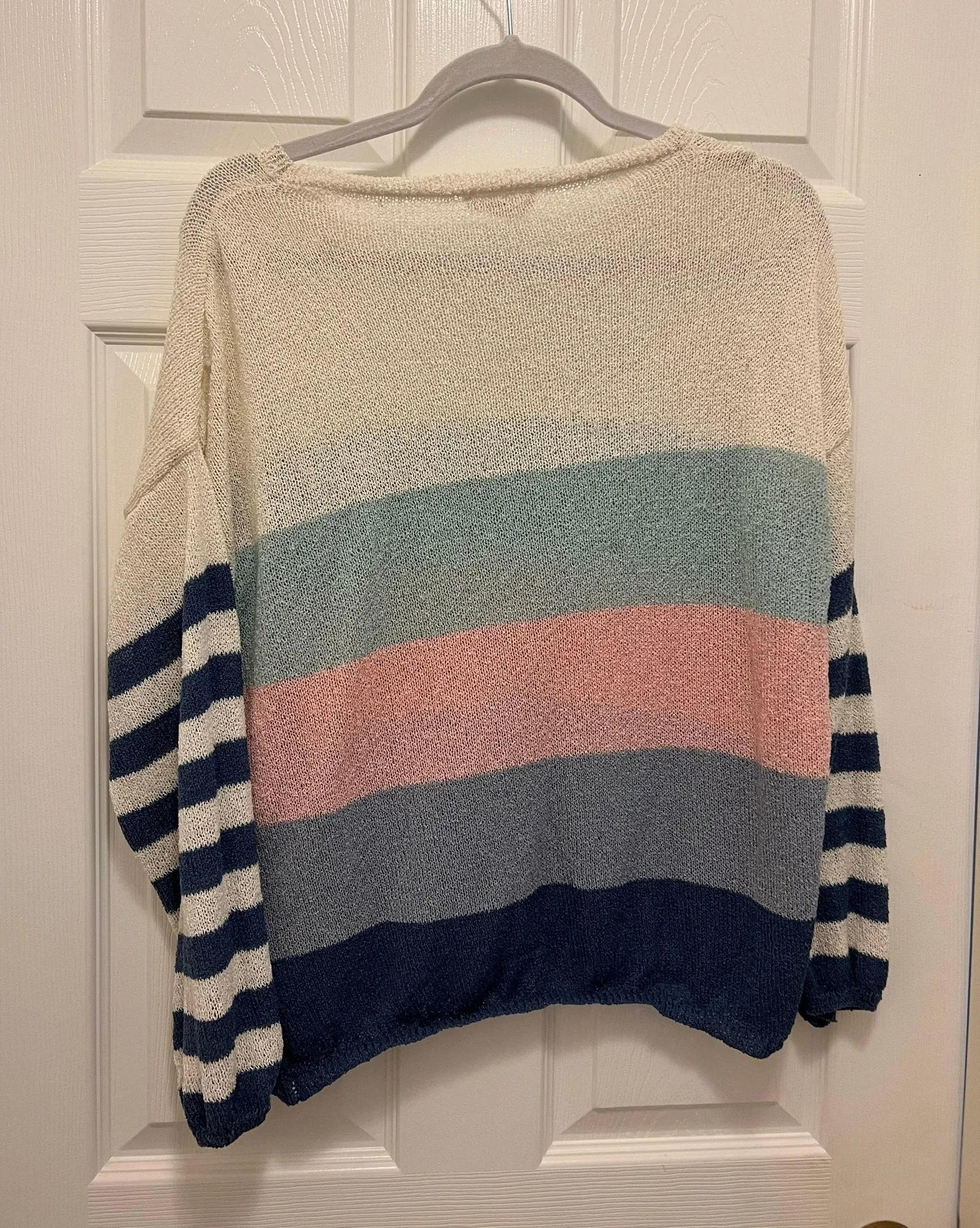 STRIPED BLUE SWEATER - Image 5
