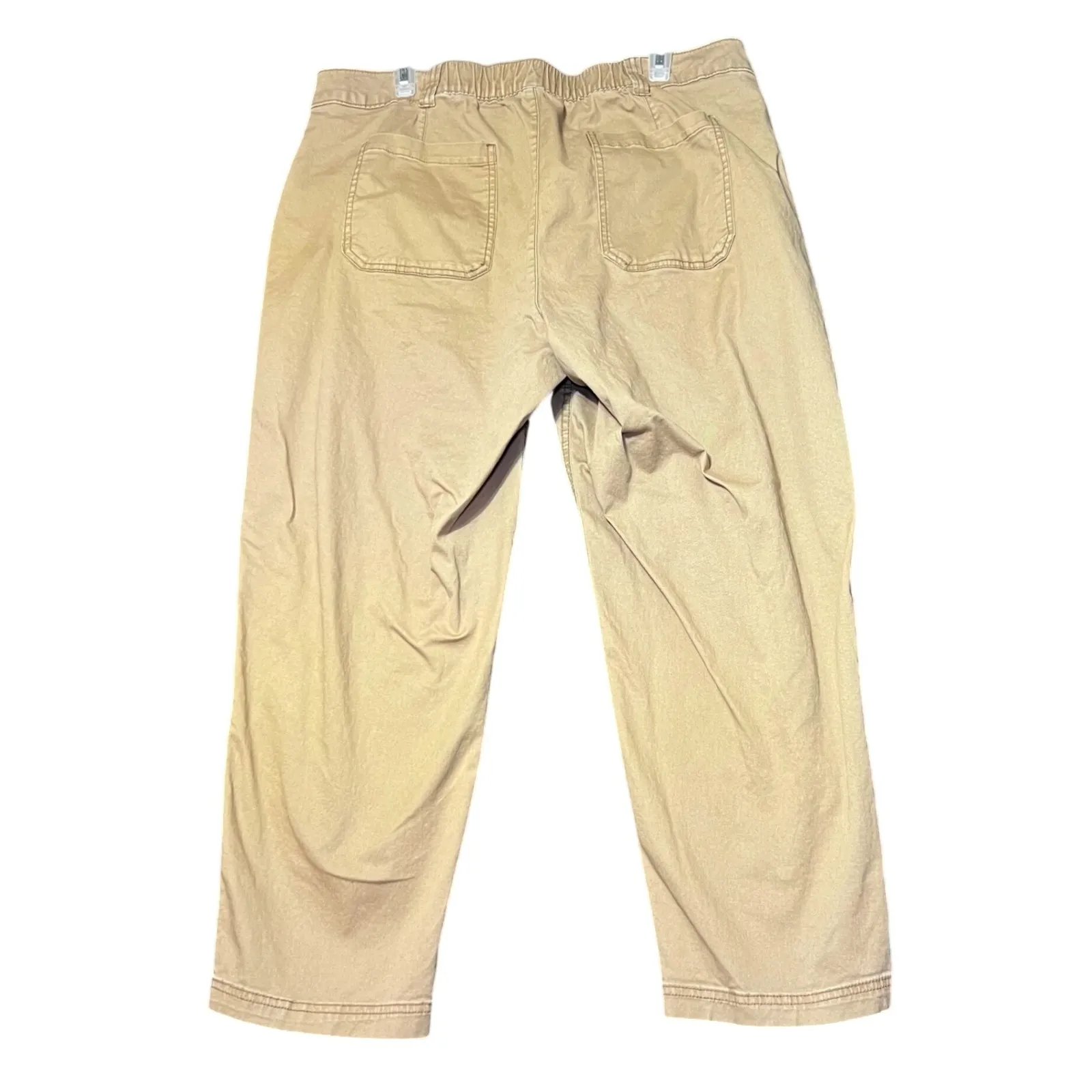 Old Navy High Rise OG Chino Pants Womens XL Khaki Tan Casual  Comfortable - Image 3