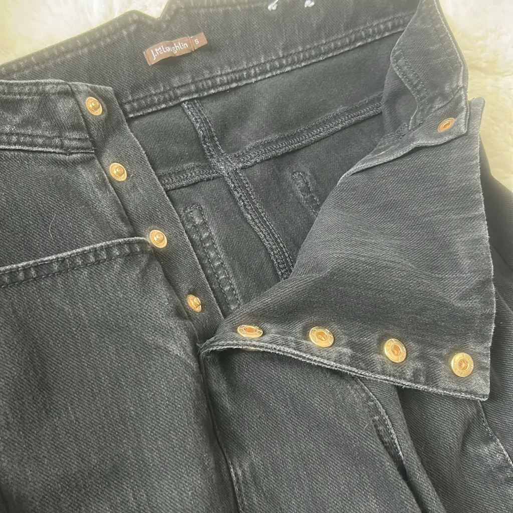 J. Mclaughlin Hastings Black Denim Sailor Jeans - Image 10