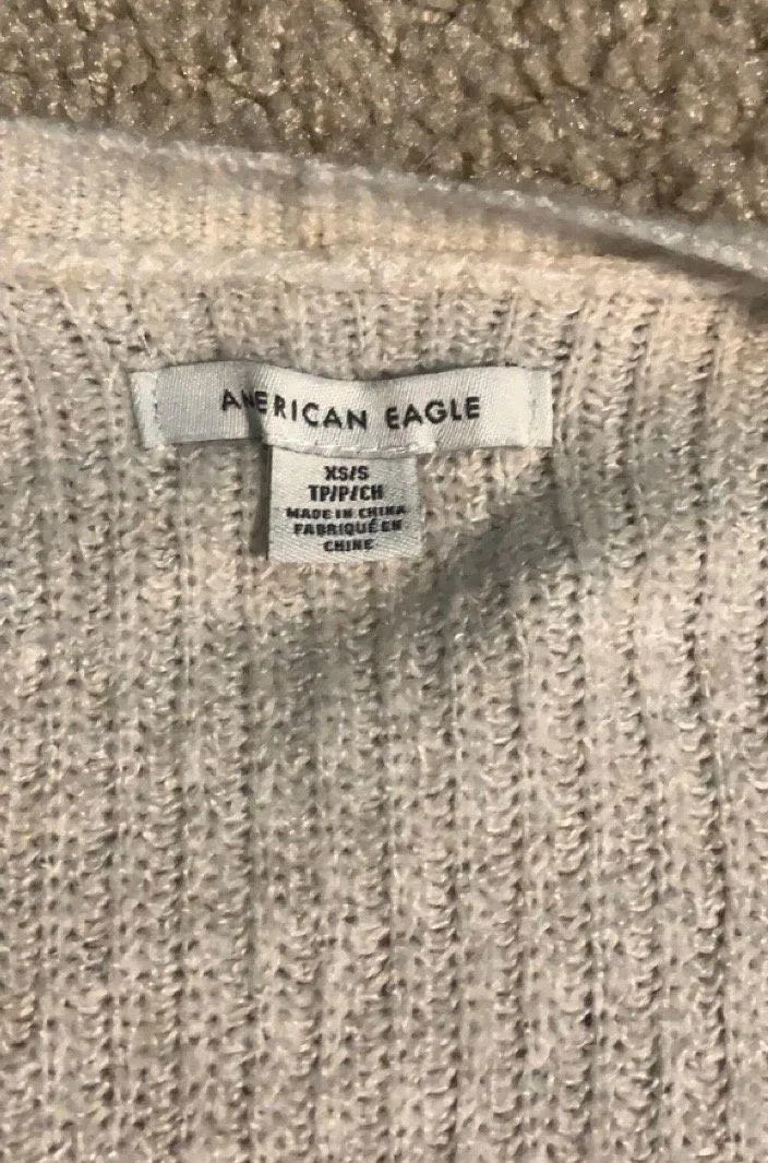 American Eagle White Cardigan  - Image 2