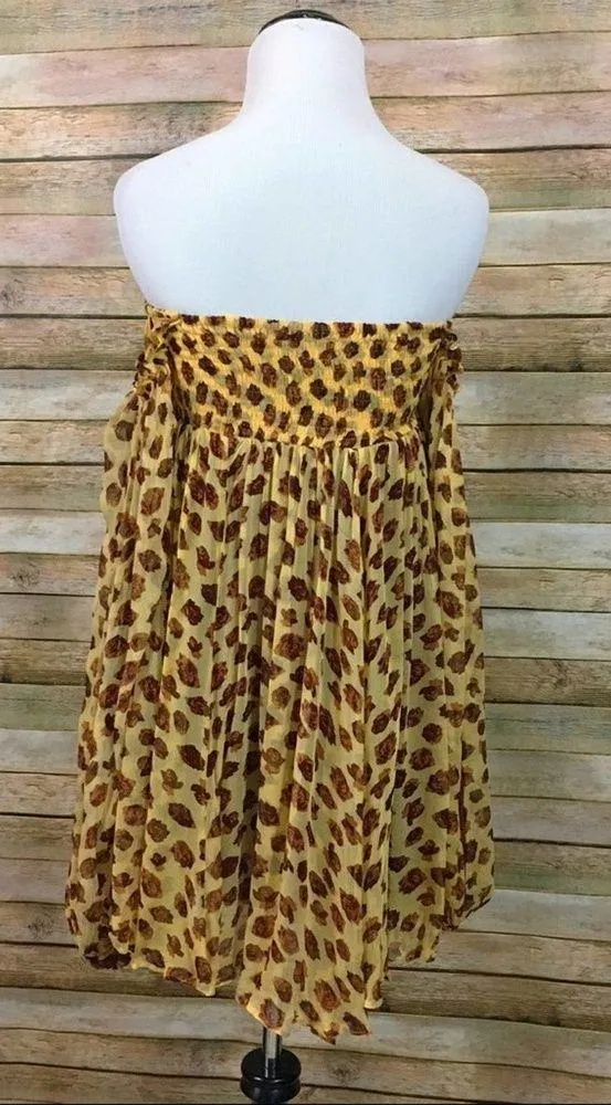 NWT Free People Mini Blooms Dress - Yellow - XS - Image 5