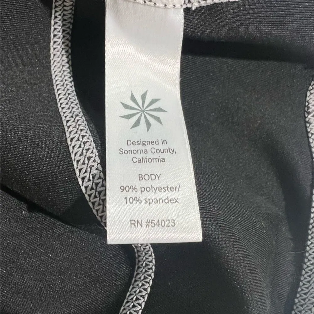 Athleta‎ Full Zip Jacket Running Wild Hoodie 2.0 Dot Print - Size Small - Image 5