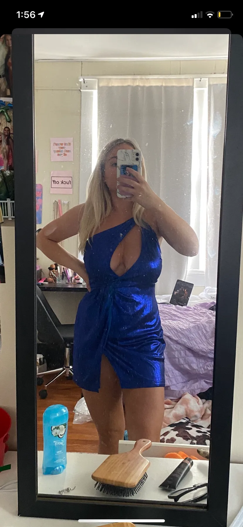 Revolve Superdown Blue Claudette Dress - Image 4