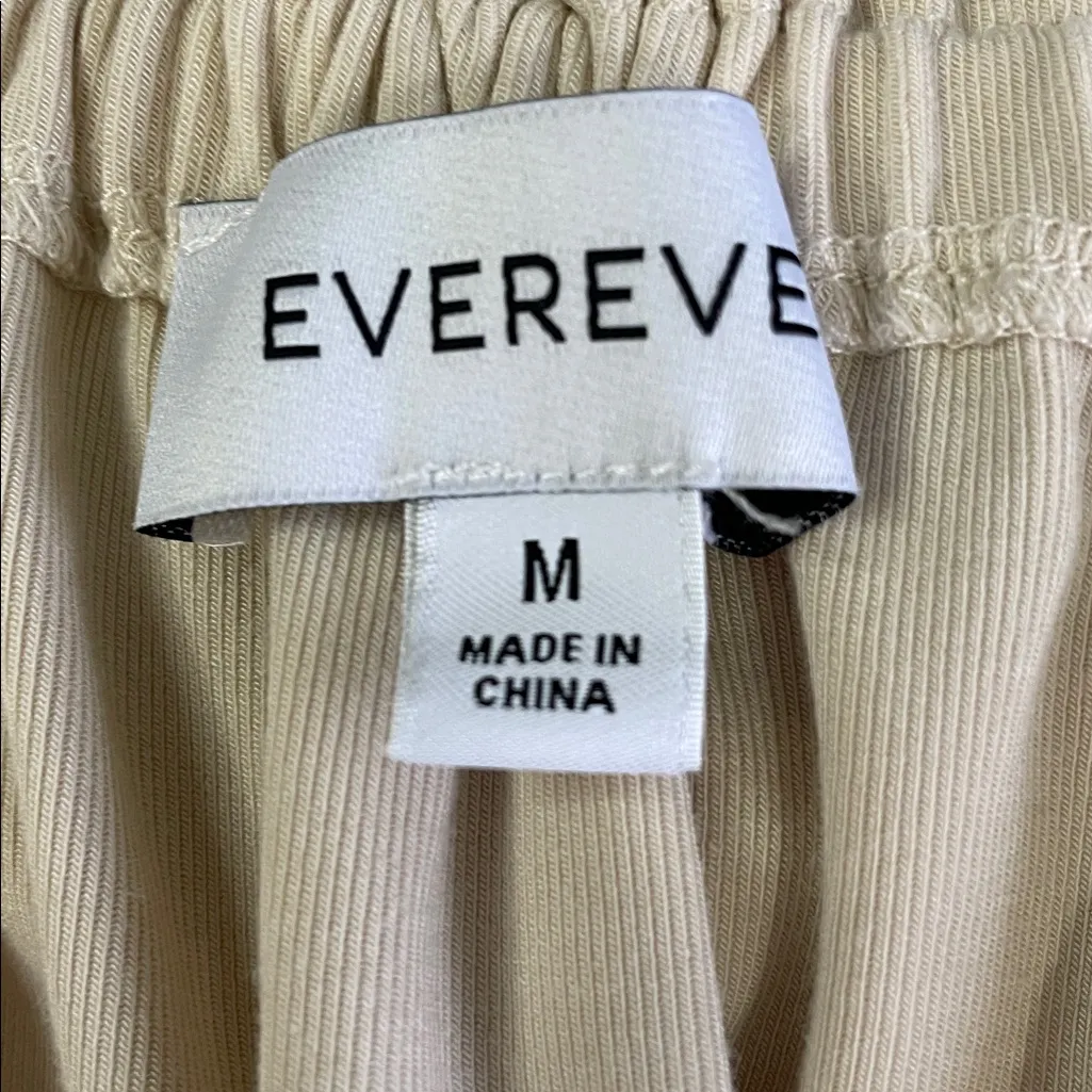 Evereve Cory Knit Ruffle Off Shoulder top in Sand - Image 7