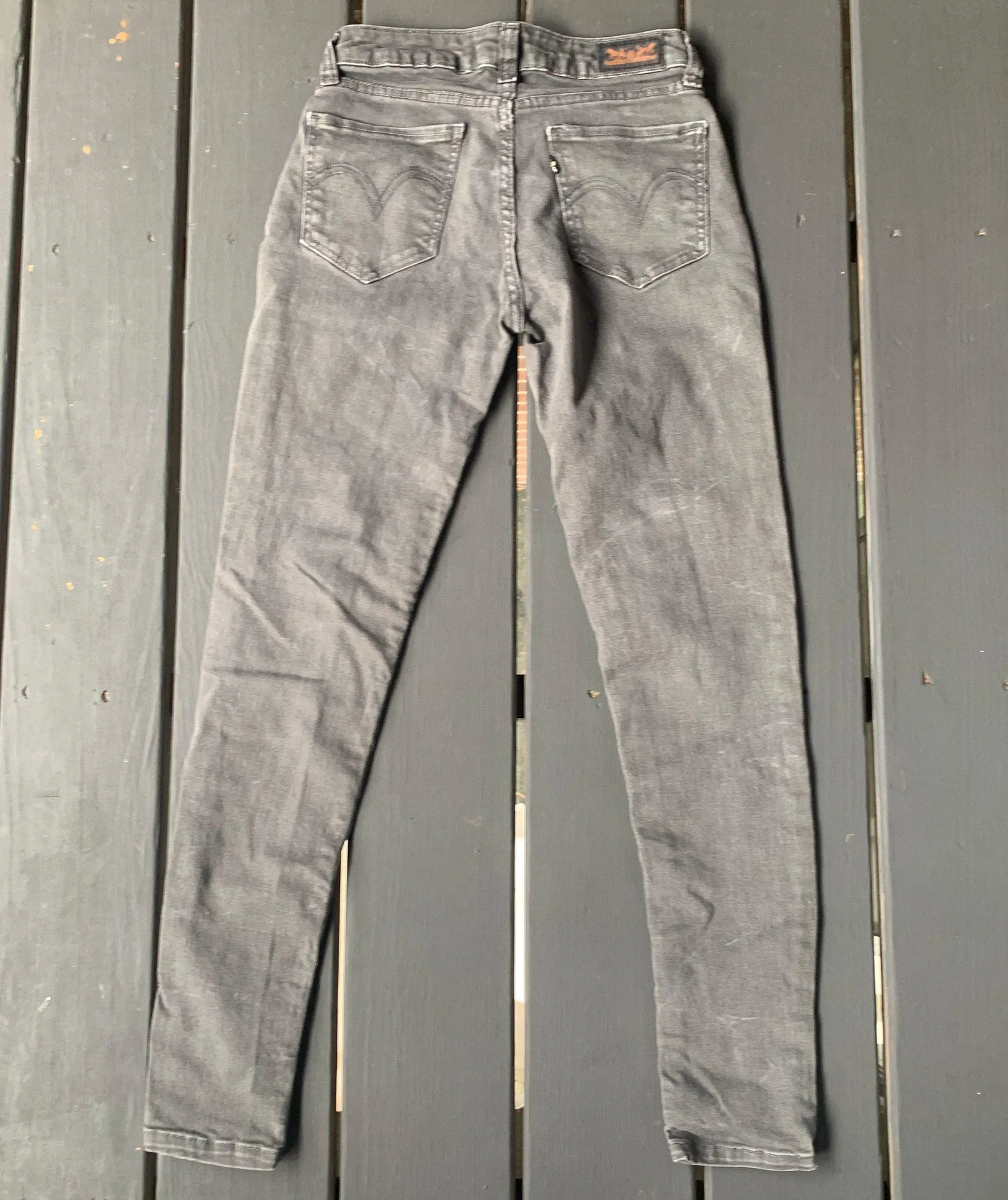 Grey Skinny Jeans - Image 2