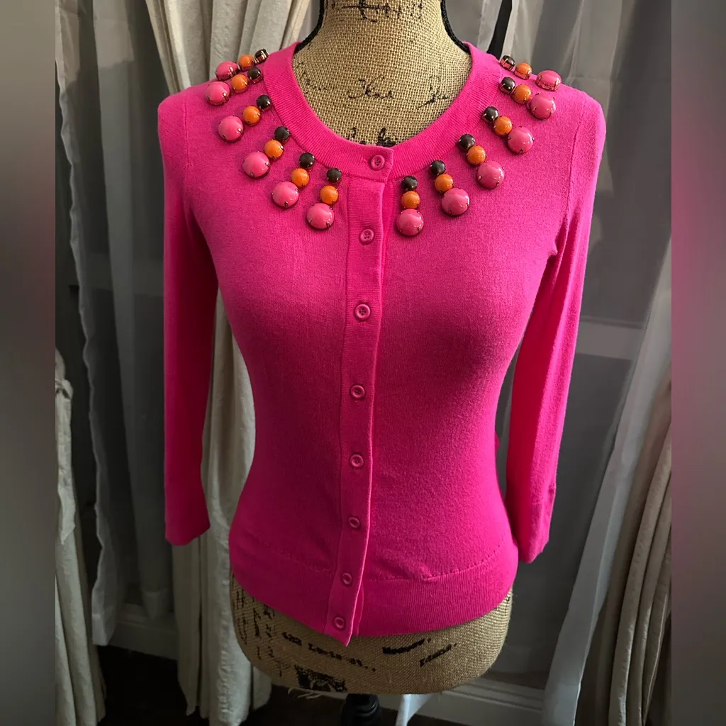Kate Spade Rio Embellished Cardigan NWT - Image 3