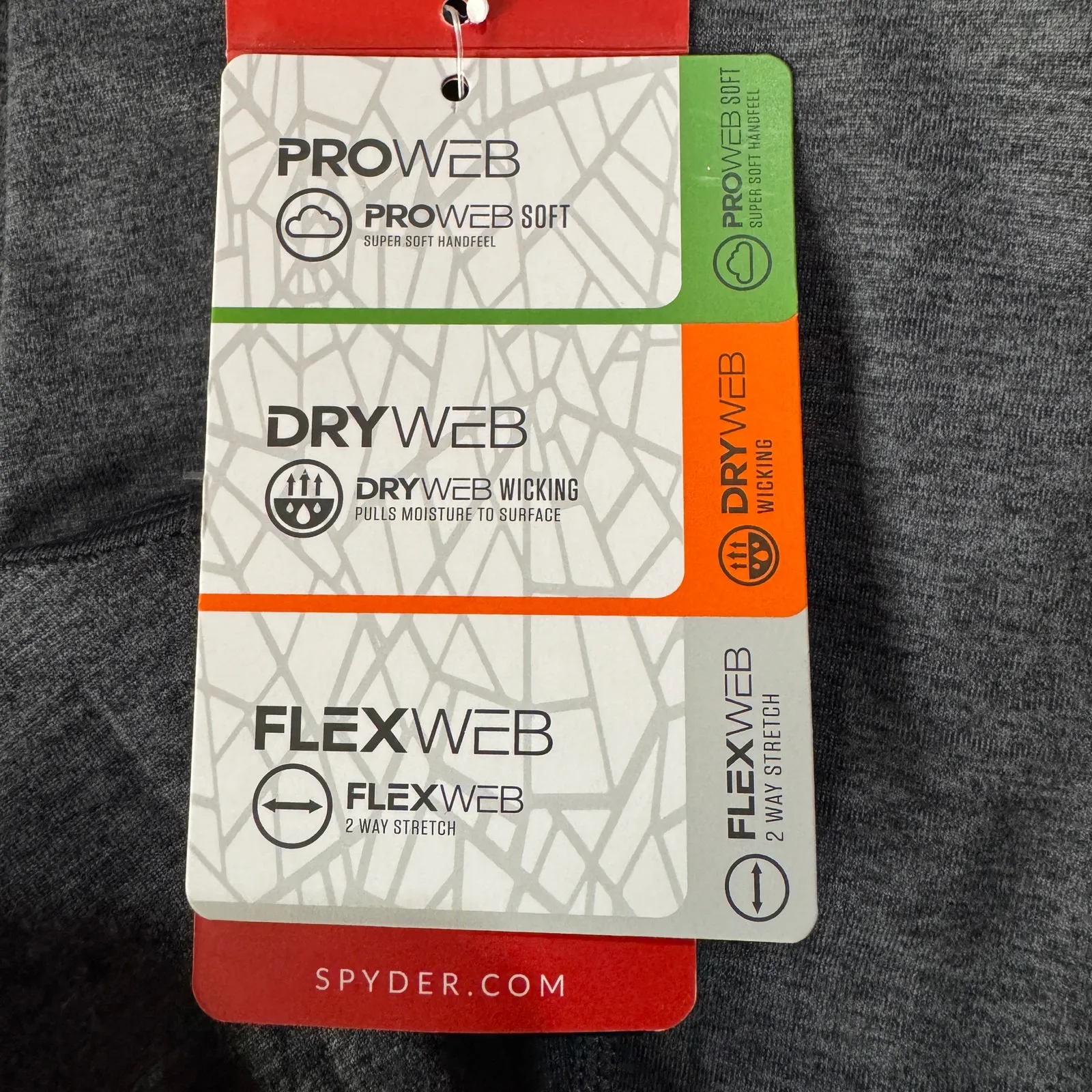 Spyder Large A-Line Dress Sleeveless Racerback Stretch Wicking Padded Shelf Bra - Image 10