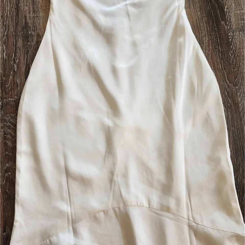 Elliatt Aisle Dress in White Size XS NWT Bridal Open Back Sleeveless Satin Maxi - Image 5