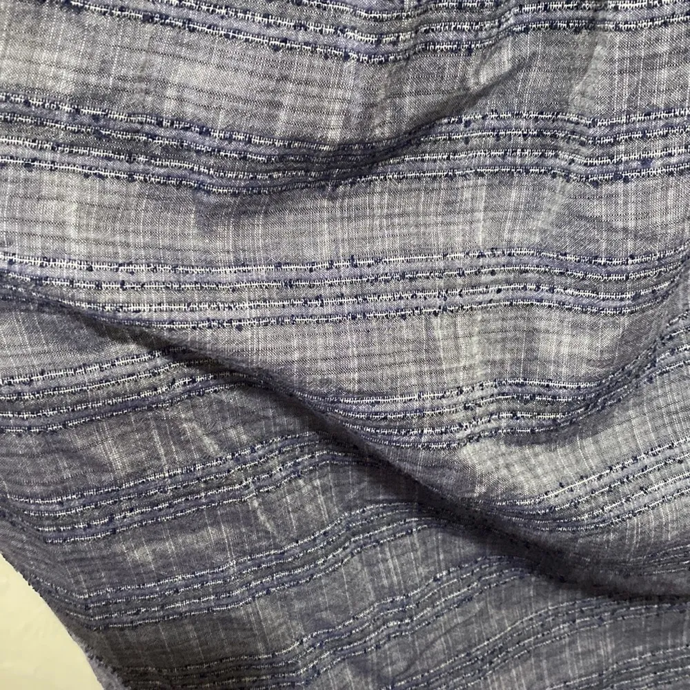 Shoshanna Corinna Off the Shoulder Dress navy blue metallic size 2 - Image 3