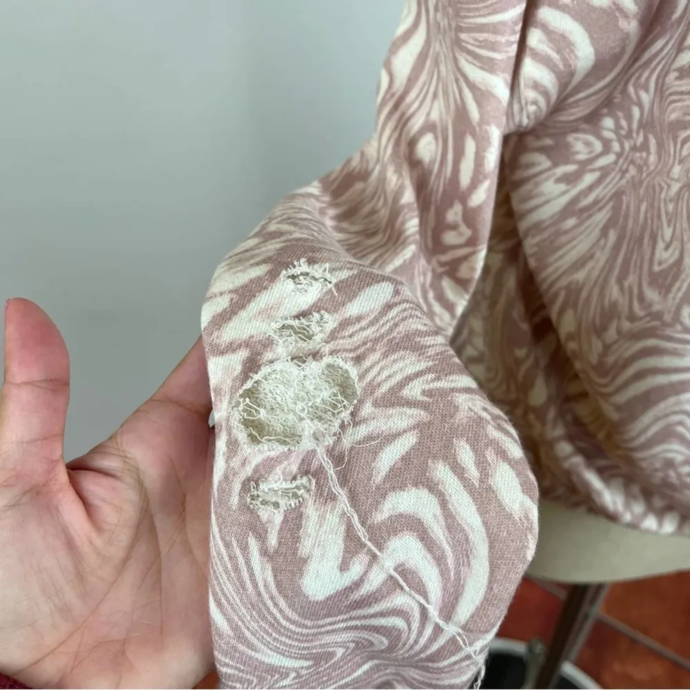 n:PHILANTHROPY Vinn Printed Distressed Sweatshirt - Image 6