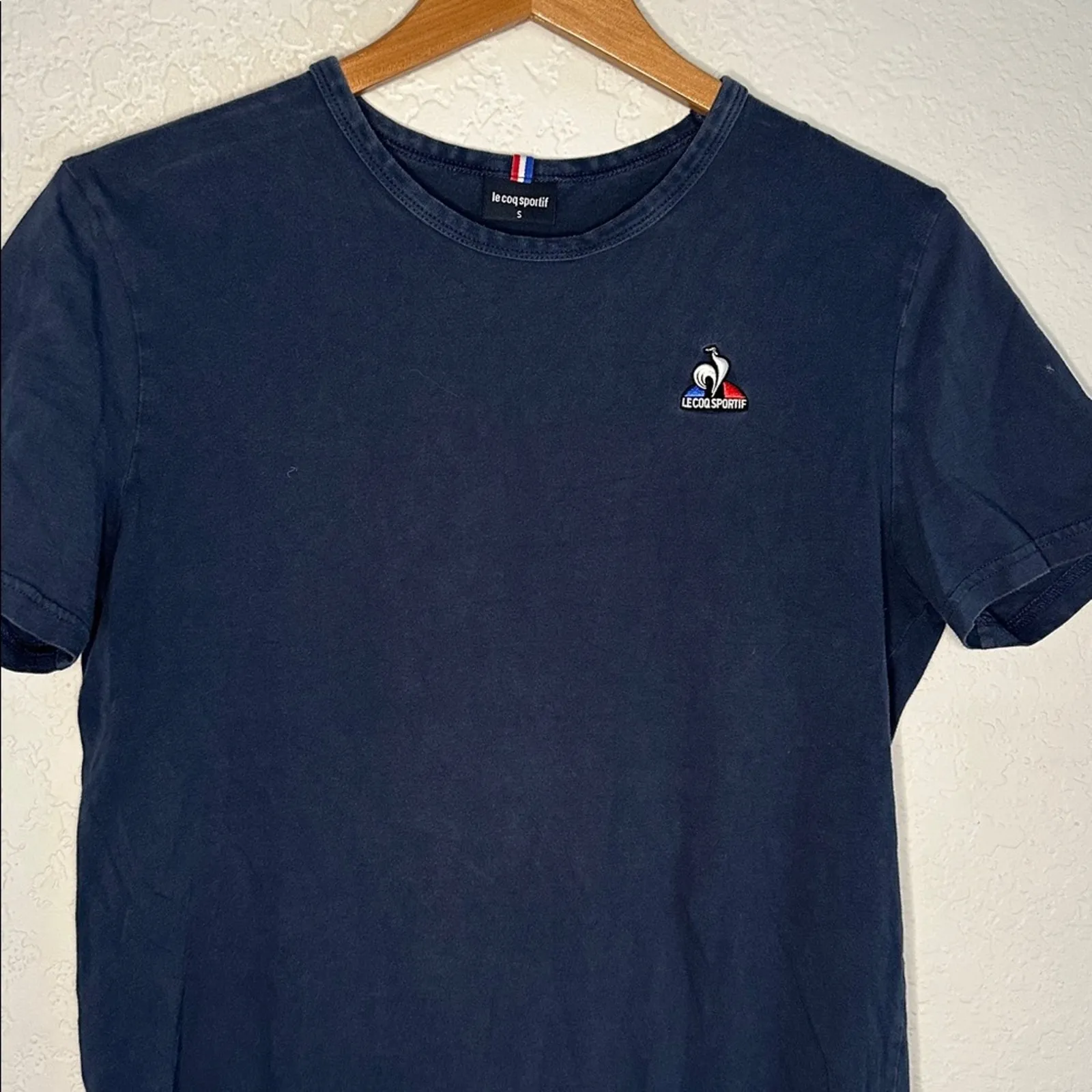 Le Coq Sportif Navy Blue Essential Tee T - Image 3