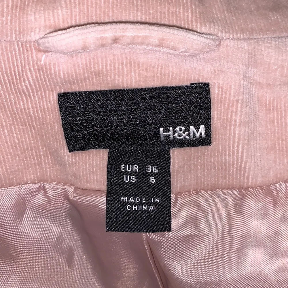 H&M  light purple corduroy 2 button blazer - Image 9