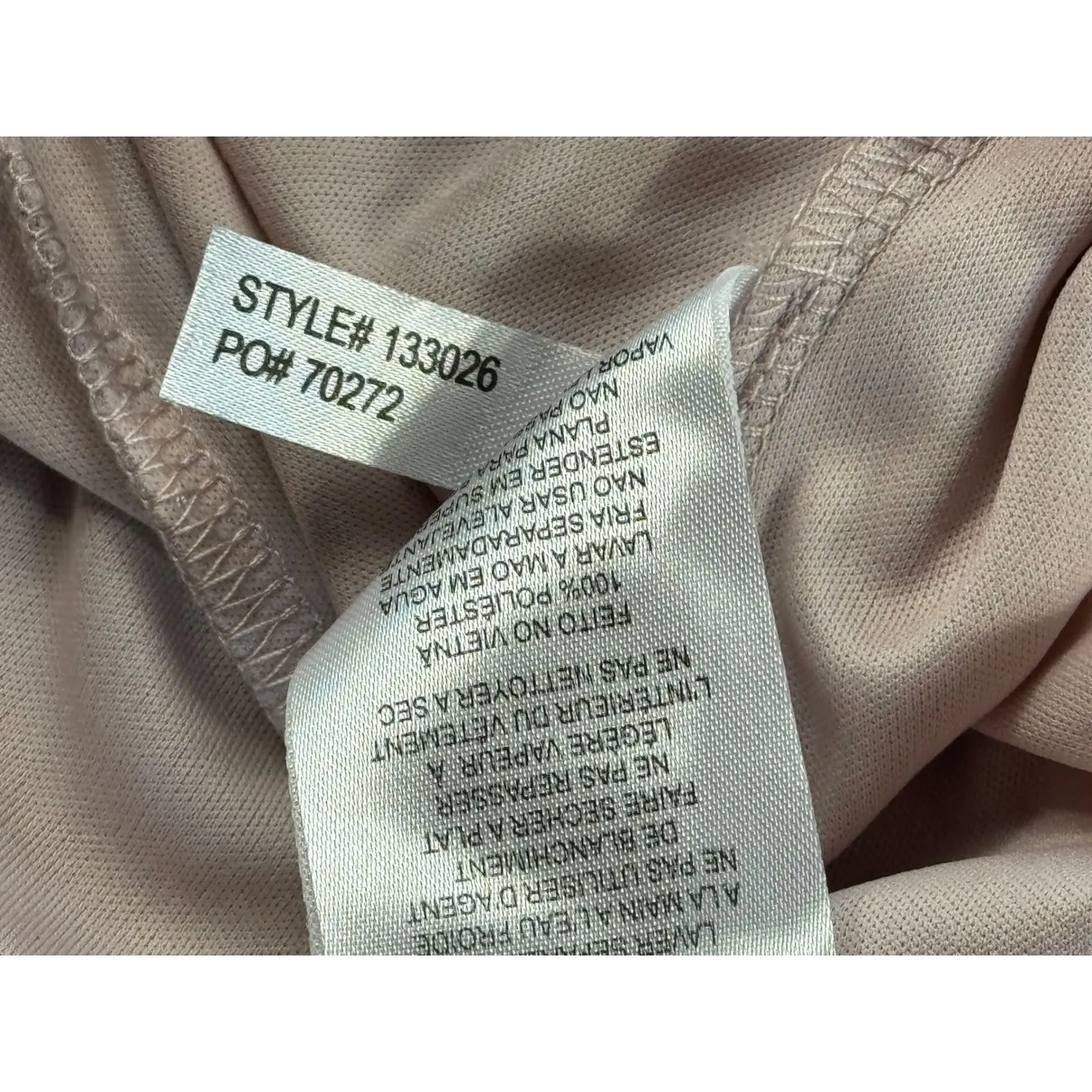 Alex Evenings Mauve Sparkle Ruched Off Shoulder Gown Formal Evening Dress 16 - Image 10