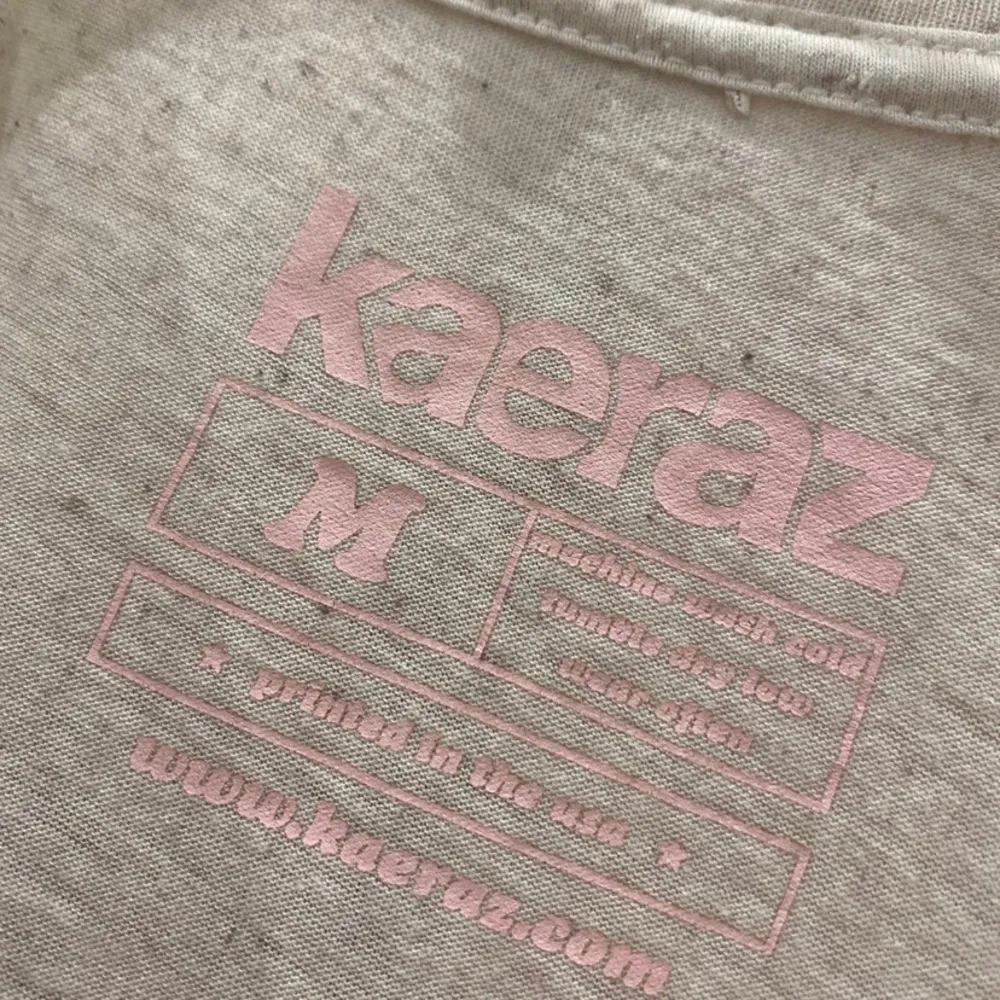 Kaeraz The Arizona Tee Heathered Oatmeal Graphic Printed T - Image 4