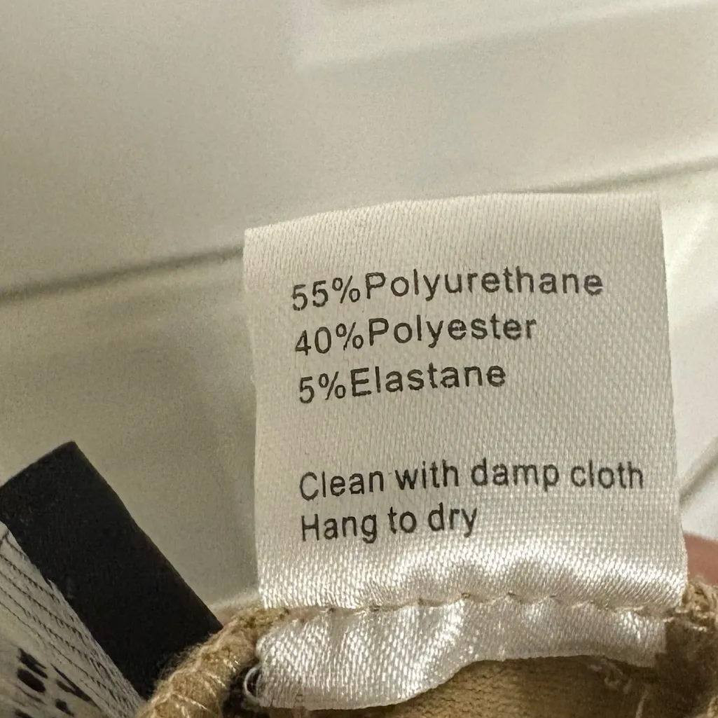 Akira Tan Faux Leather Joggers‎ Size XL - Image 7