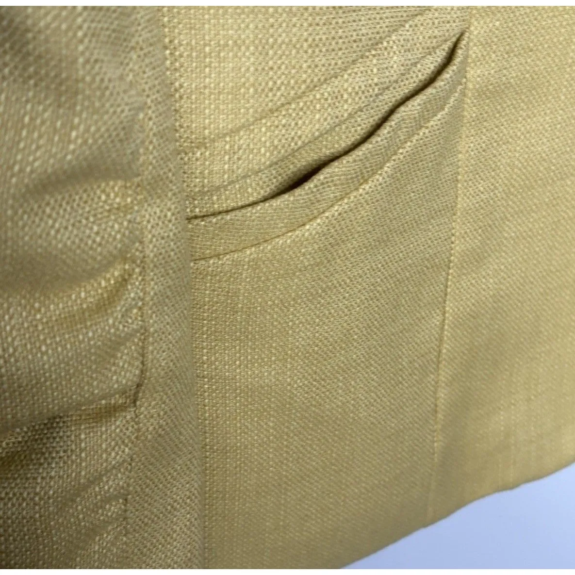 The Limited Mustard Yellow Fitted Blazer Womens Size Medium Y2K Career Business - Image 4