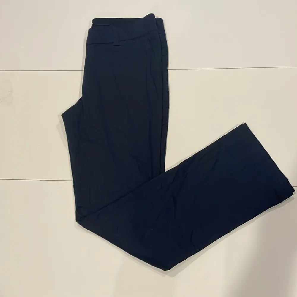H&M Women’s Navy Blue Work Pants Size 8 - Image 7