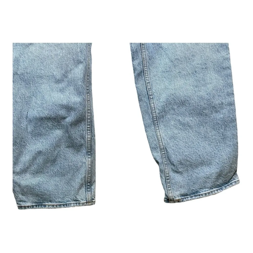 Abercrombie & Fitch The Straight Mid Rise Women Jeans  size 30/10 Blue/ preloved - Image 6