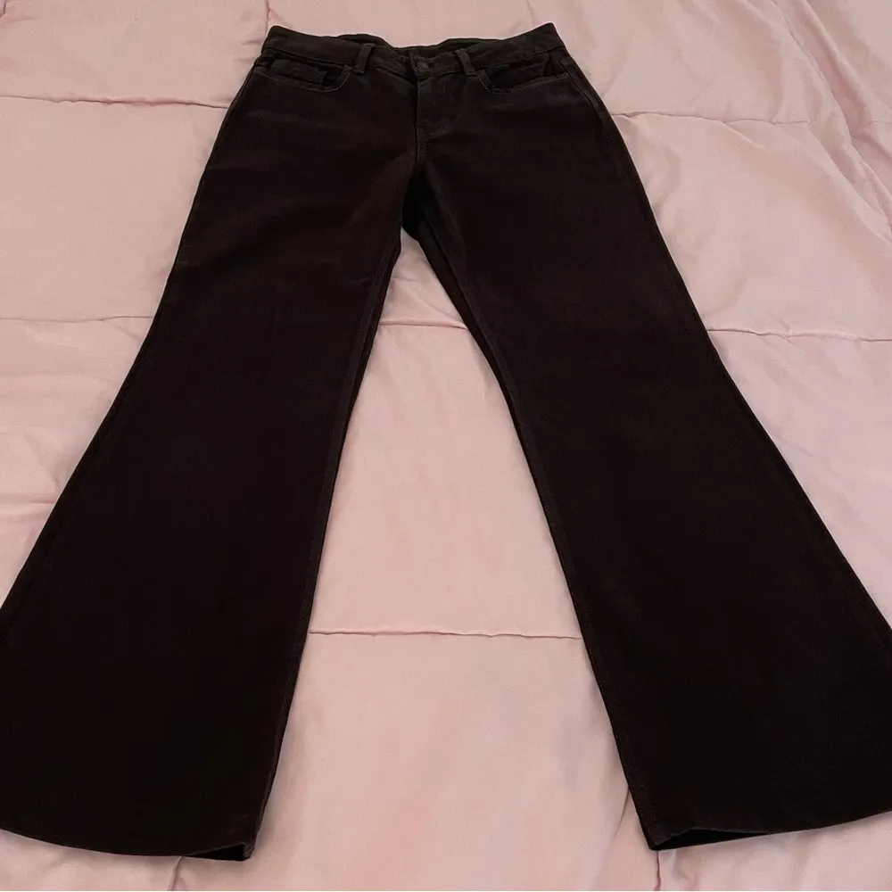 Comptoir des Cotonniers Cover brown flare cotton minimalist pants siz 38 or US 6 - Image 13